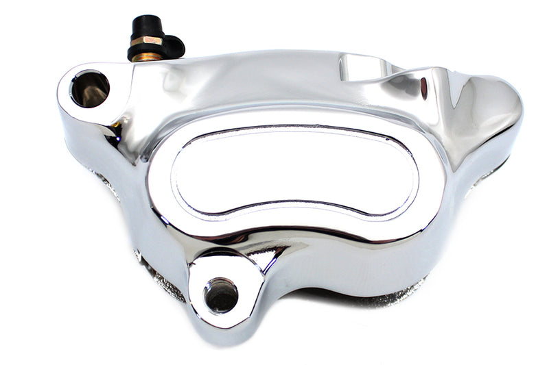 Chrome Front 4 Piston Left Side Caliper - 84411