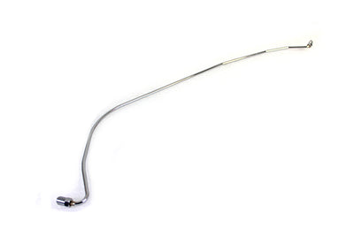 Steel Rear Brake Line Chrome