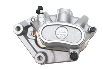 OE Silver Front 2-Piston Brake Caliper Left Side