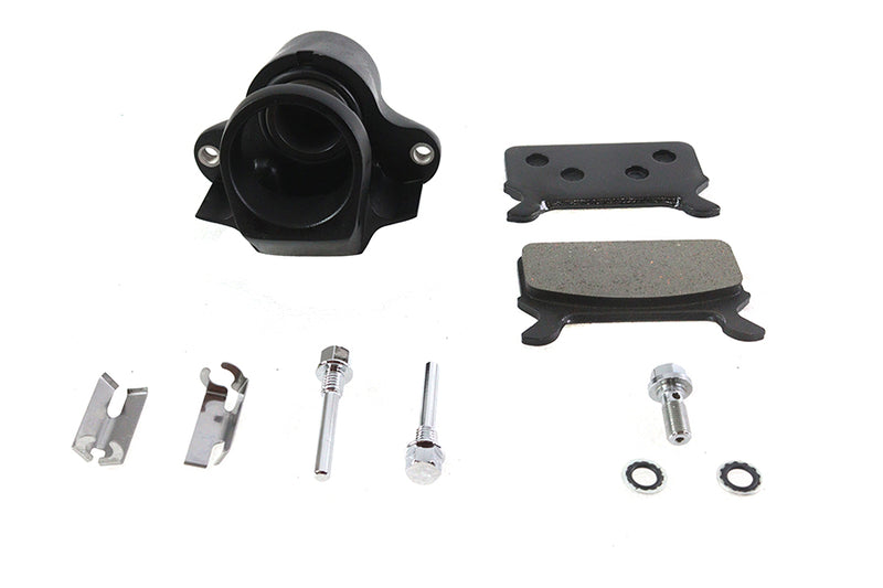 Black Rear 1 Piston Caliper