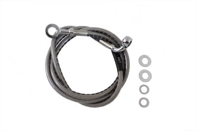 Stainless Steel Front Brake Hose 44 inch