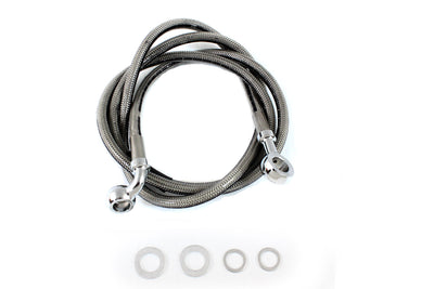Stainless Steel 52 inch Front Brake Hose