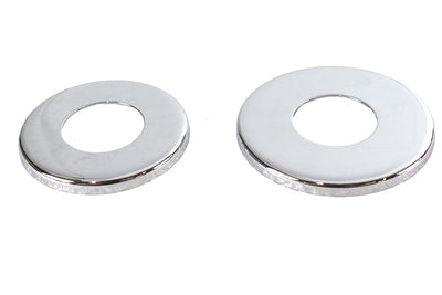 Upper and Lower Chrome Dust Shields