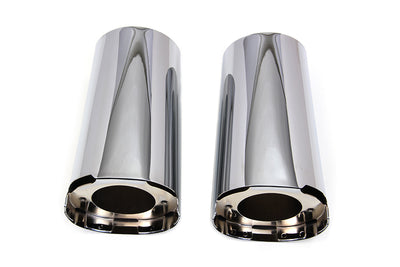 Chrome Fork Slider Cover Set