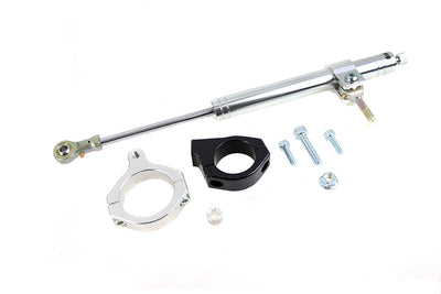 Chrome Fork Steering Damper Kit