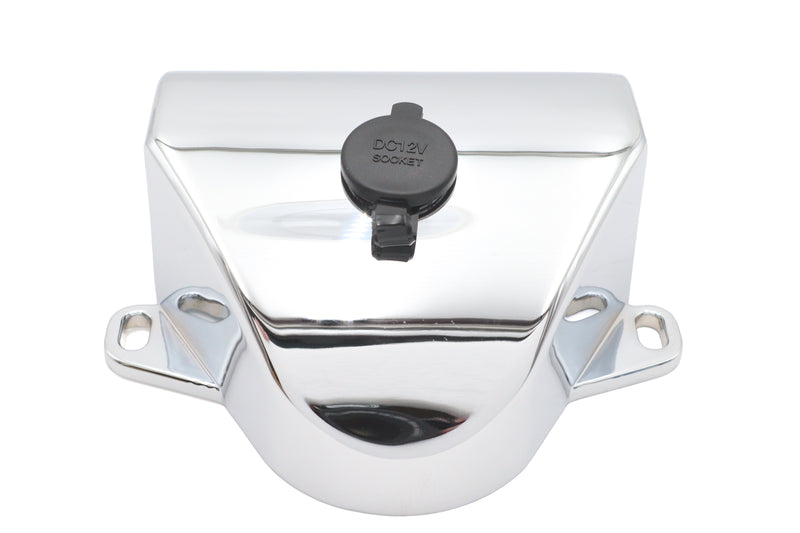 Chrome Handlebar Clamp Cover