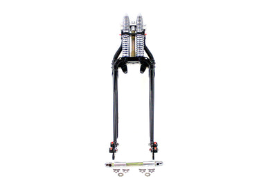 22 inch Spring Fork Kit Black