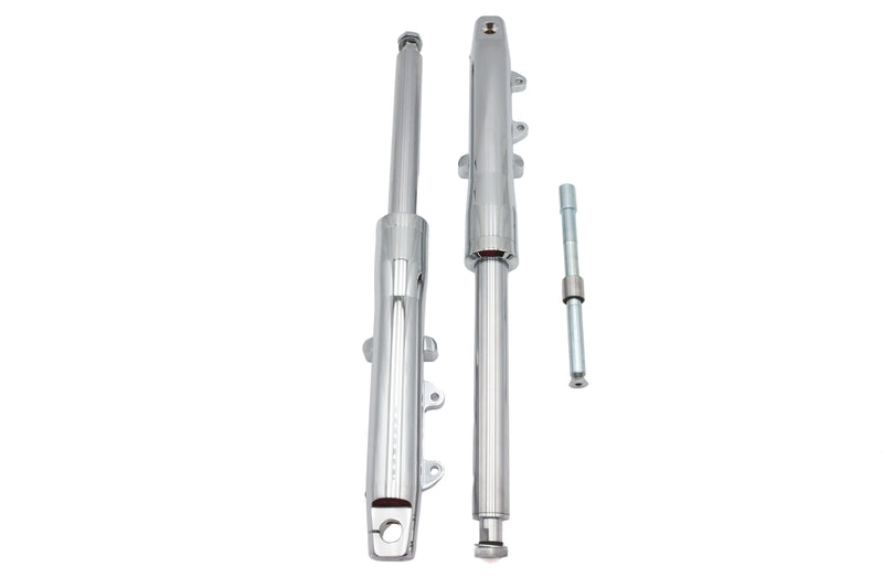 Ultima 41mm Billet Fork Slider Assembly +2 inch