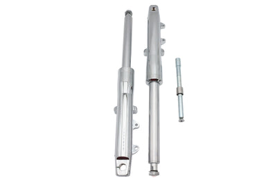 Ultima 41mm Billet Fork Slider Assembly -4 inch