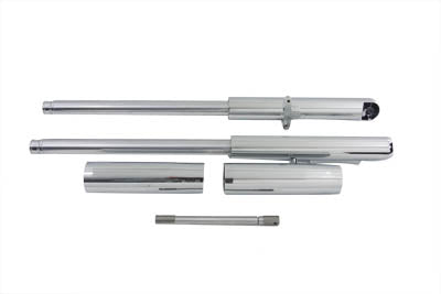 Billet Mega Fork Leg Set Chrome
