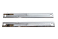 Chrome Triple Tree Cover Trim Strip Set — view 2