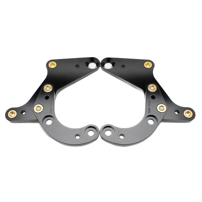 Brackets (2) - HD-P/S Front 1955-57 Chevy,12.19" Rotor - 249763738