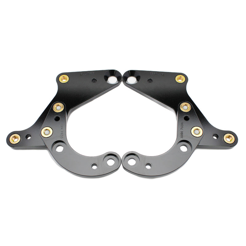 Brackets (2) - HD-P/S Front 1955-57 Chevy,12.19" Rotor - 249763738
