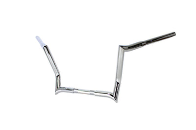 12 inch Z-Bar Handlebar without Indents Chrome