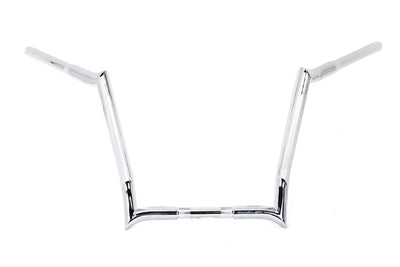 14 inch Z-Bar Handlebar without Indents Chrome