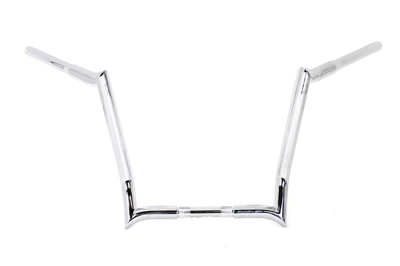 14 inch Z-Bar Handlebar without Indents Chrome