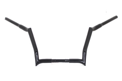 12 inch Z-Bar Handlebar without Indents Black