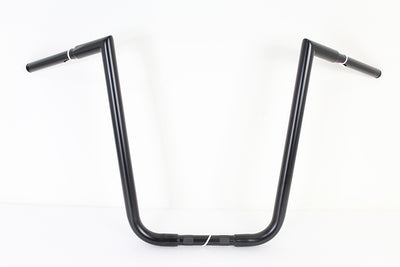 18 inch Ape Hanger Z Handlebar Black