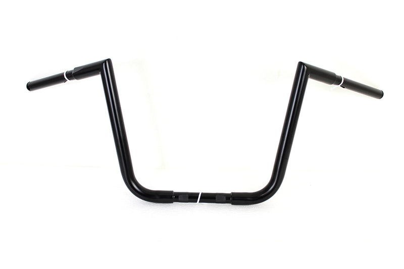 12 inch Ape Hanger Z Handlebar Black