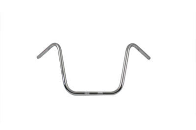 14 inch Ape Hanger Handlebar with Indents Chrome