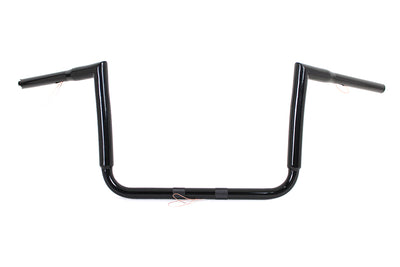 12 inch Black ChiZeled Z-Bar Handlebar without Indents
