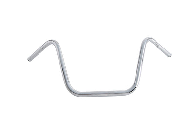 12 inch Ape Hanger Handlebars with Indents Chrome