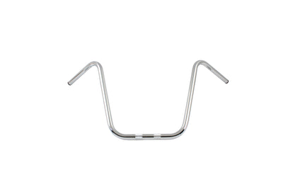 16 inch Ape Hanger Handlebar with Indents Chrome