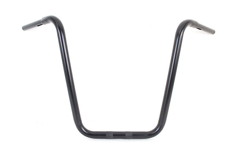 19-1/2 inch Rhino Ape Hanger Handlebar with Indents Black