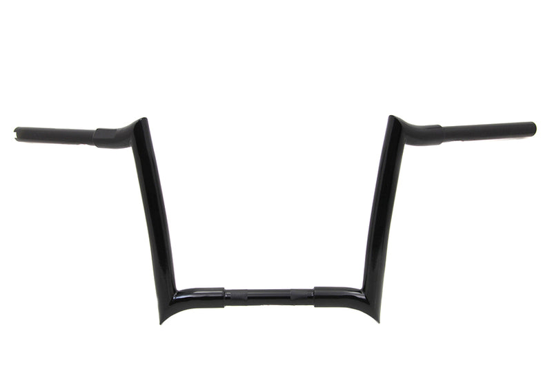 12 inch Ape Handlebar without Indents Black