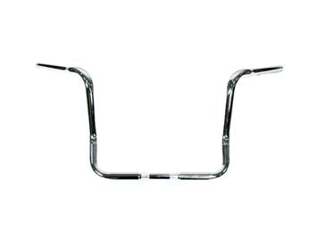 14 inch Dresser Ape Hanger Handlebar with Indents Chrome