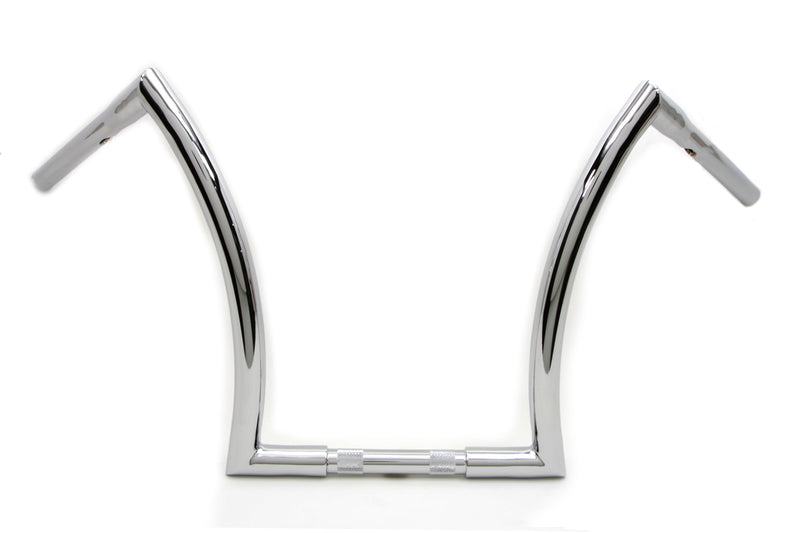 16 inch Z Handlebar with Indents Chrome