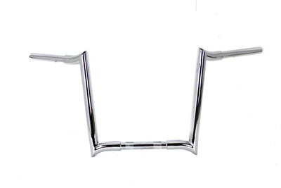 14 inch Chrome Z-Bar Handlebar with Indents