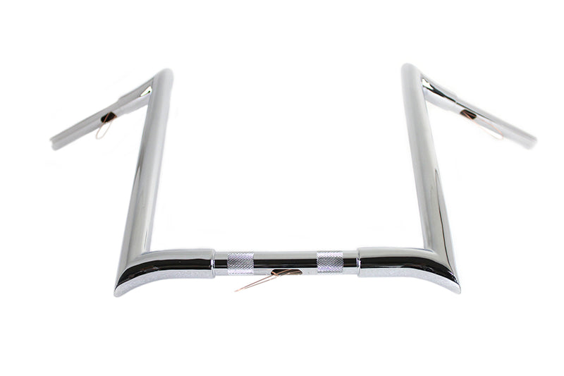 16 inch Chrome Z-Bar Handlebar with Indents