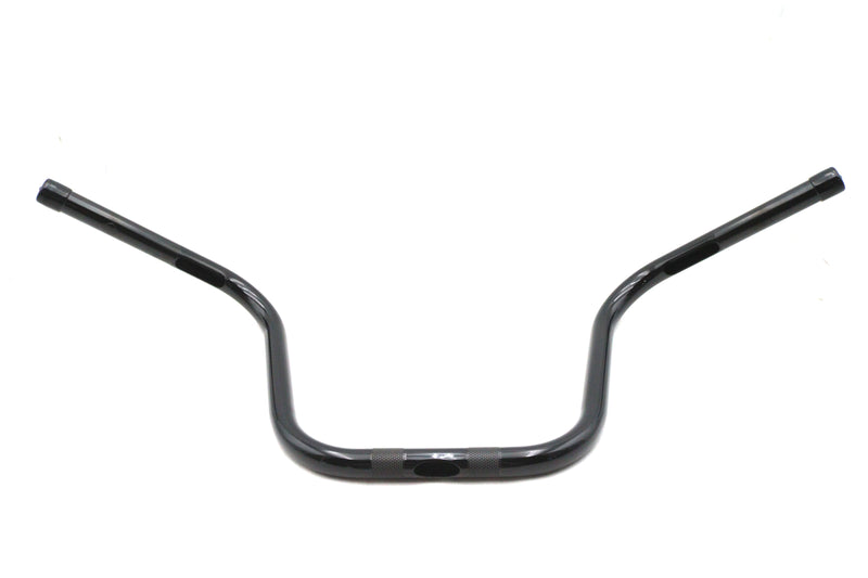 OE 12 inch Mini Ape Hanger Handlebar with Indents Gloss Blac - 55801272