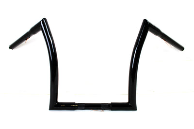14 inch Z Handlebar without Indents Black