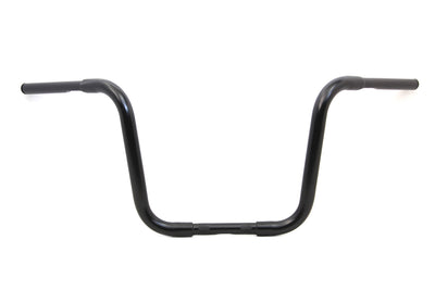 12-1/2 inch Buffalo Ape Hanger Handlebar with Indents Black