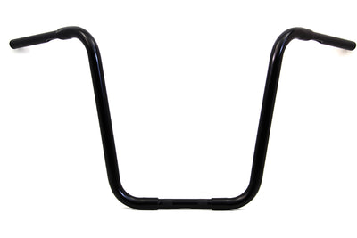 18 inch Buffalo Ape Hanger Handlebar with Indents Black