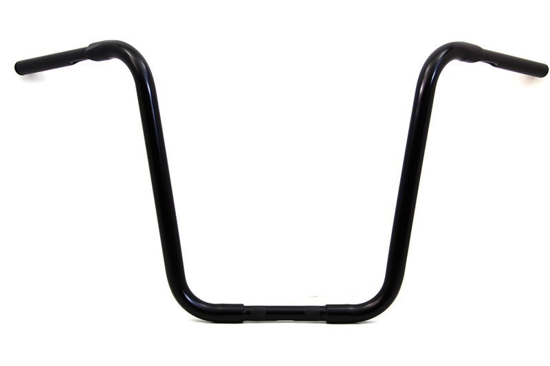18 inch Buffalo Ape Hanger Handlebar with Indents Black
