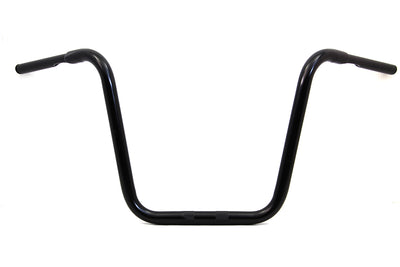15-1/2 inch Rhino Ape Hanger Handlebar with Indents Black