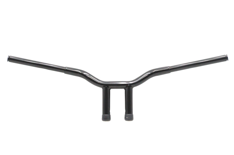 10 inch Combat Style Riser Handlebar Black
