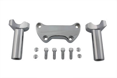 4-1/2 inch Post Riser Kit Chrome