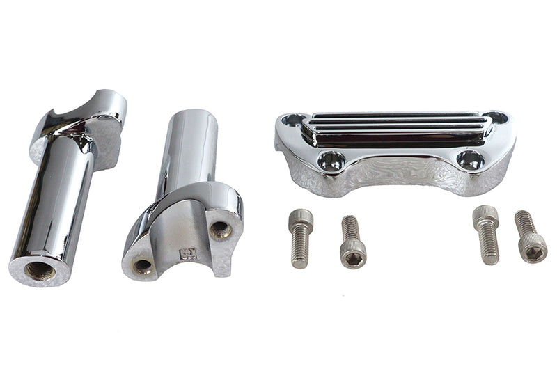 4-1/2 inch Post Riser Kit Chrome
