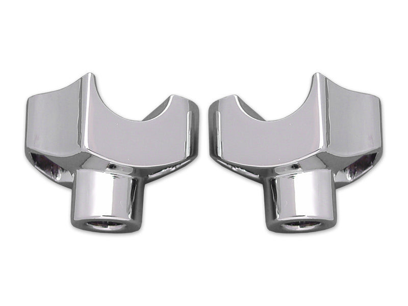 Chrome Riser Stem Set