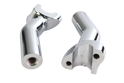 1 inch Pullback Riser Set Chrome