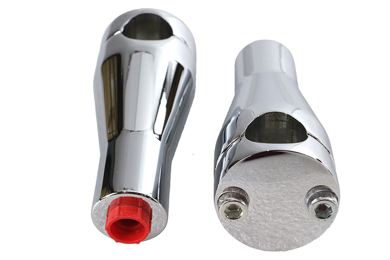 4 inch Glide Riser Set Chrome