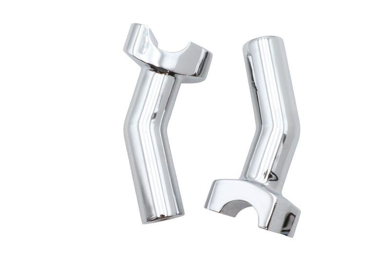 4-1/2 inch Pullback Riser Set Chrome
