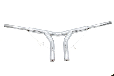 Ultima 10 inch Y-Bar Drag Handlebar Chrome - 5056