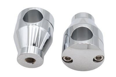 Wyatt Gatling 2 inch Shorty Glide Riser Set Chrome - H576053