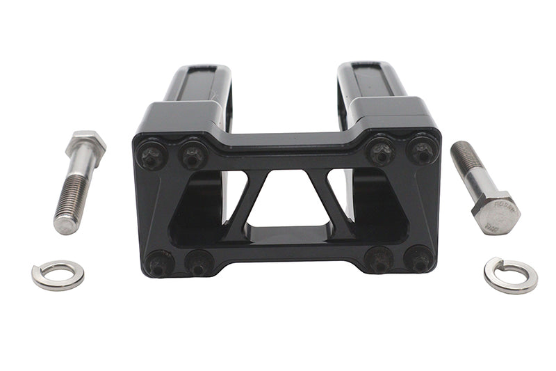 Wyatt Gatling 6 inch Pirate Style Riser Set Black