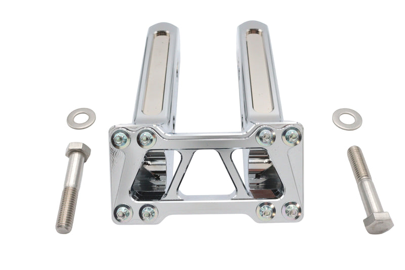 Wyatt Gatling 8 inch Pirate Style Riser Set Chrome